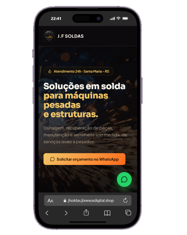 Site de J.F Soldas