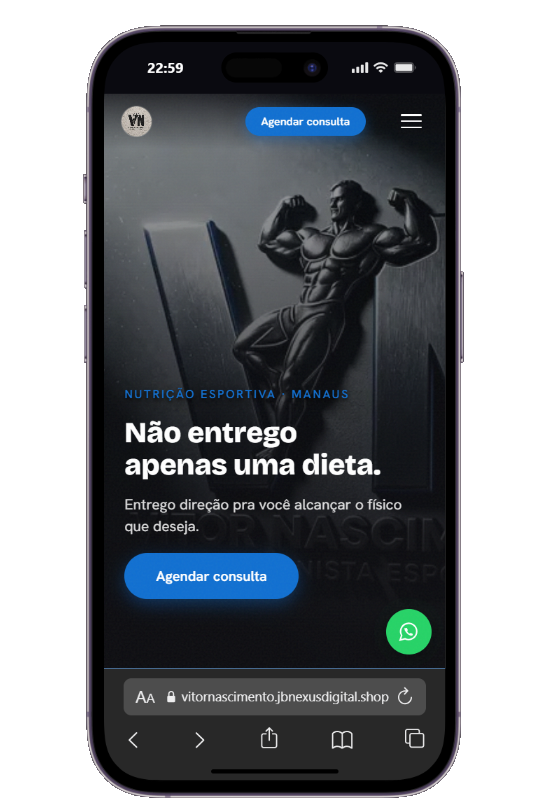Site de Vitor Nascimento